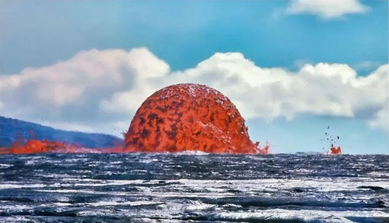 海底火山照片图片