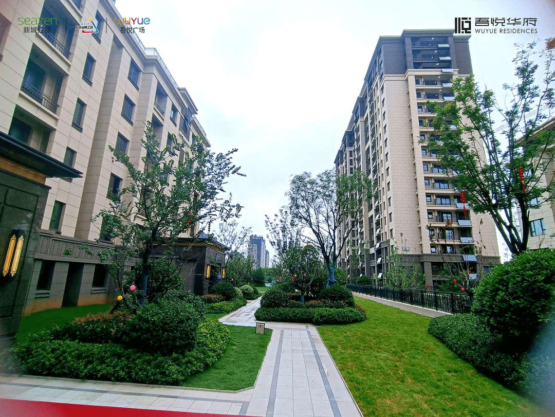 肥城新城吾悦华府 | 最佳交付社区 以匠心回应品质_生活_实景图_控股