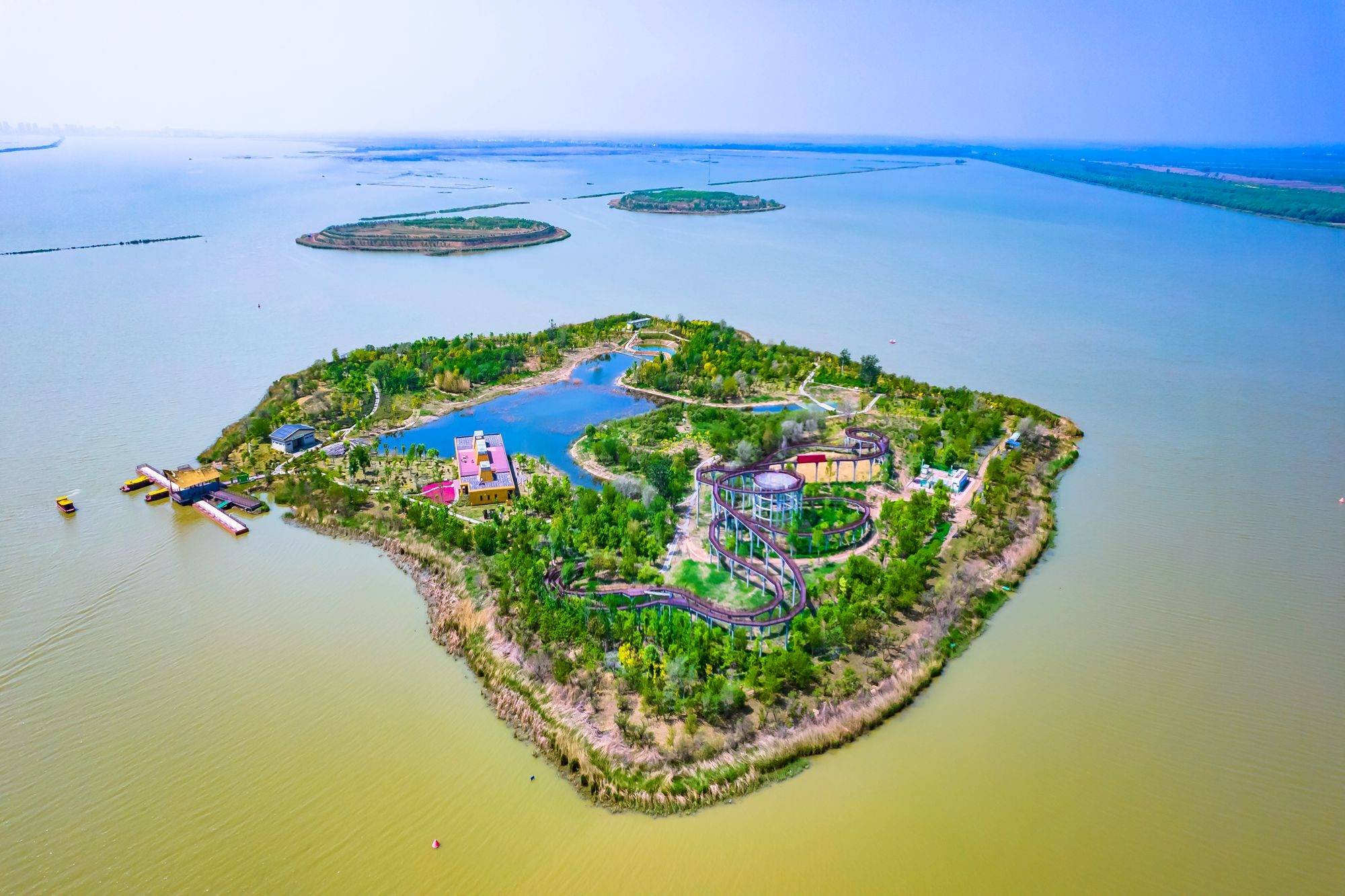 河北衡水湖,华北平原上的一颗"蓝宝石",是周末休闲游的好去处_景区