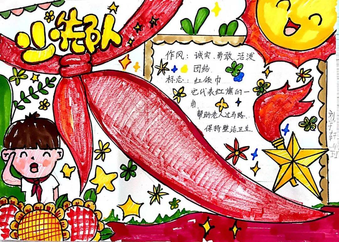 童心向党立志向,分批入队促成长.