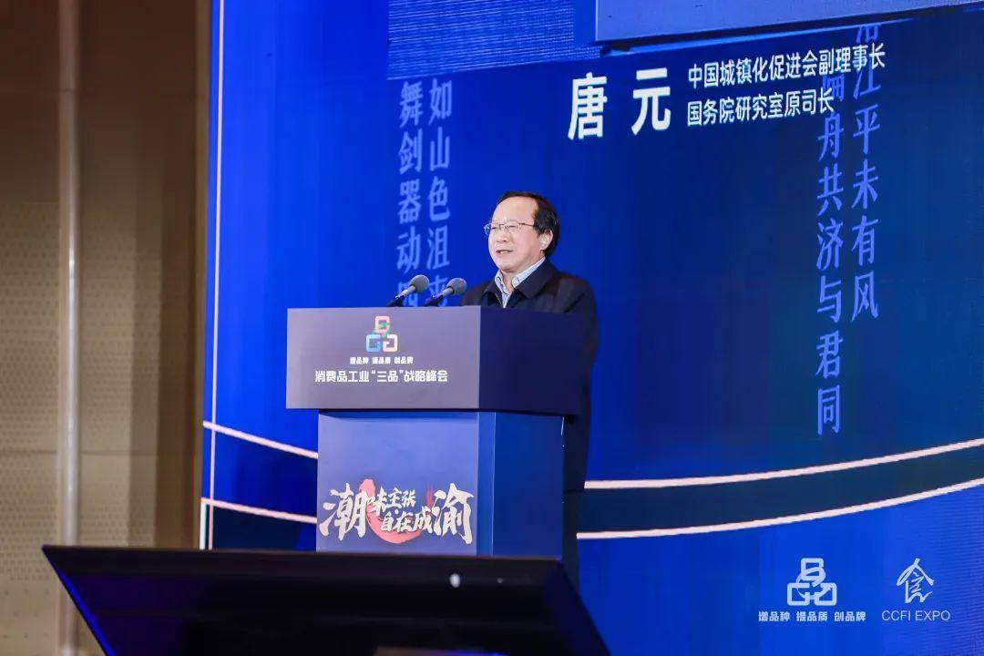 中国城镇化促进会唐元:打造成渝双城经济圈美食产业新优势_消费_国家