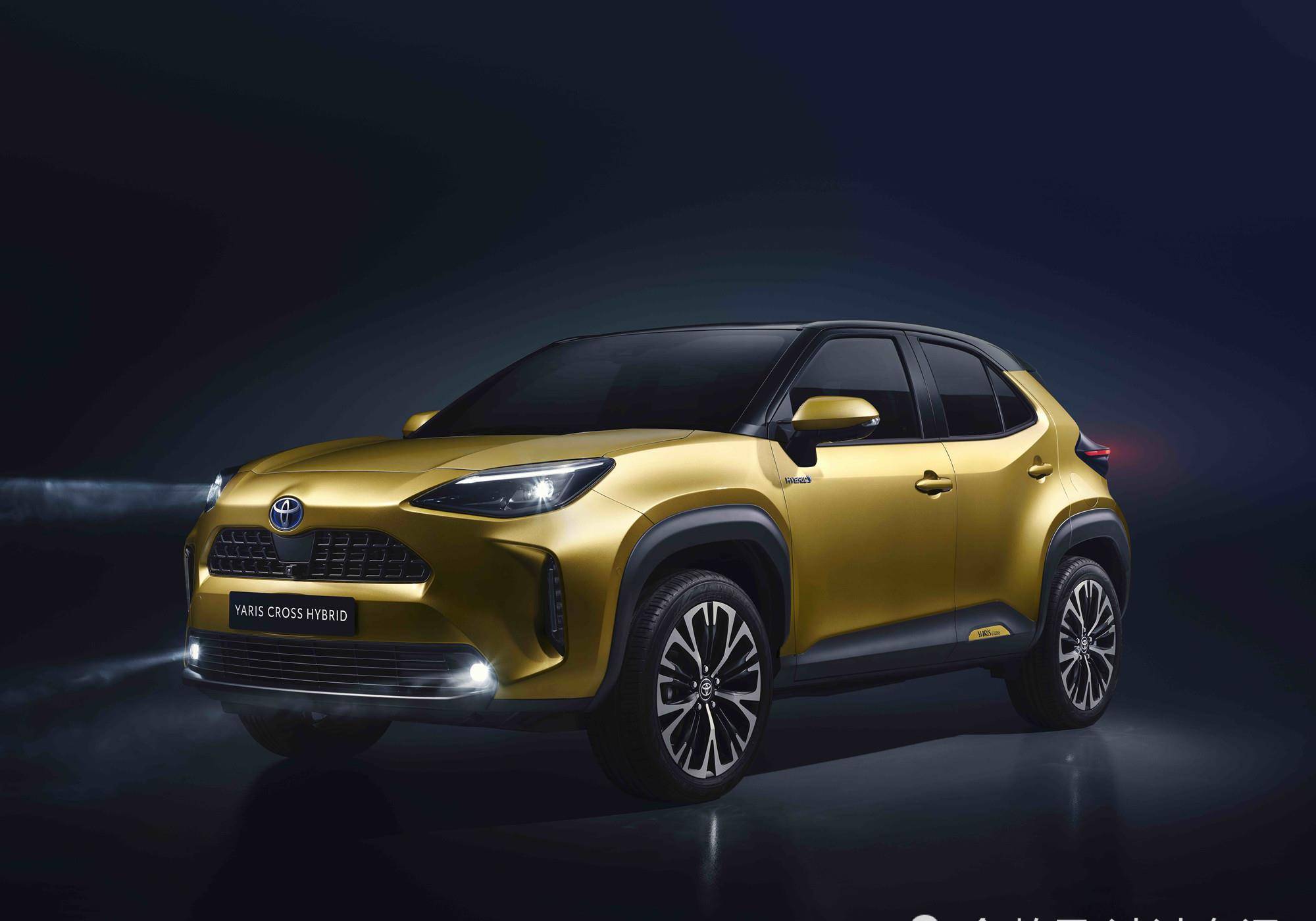 丰田小型suv——yaris cross官图发布,搭载1.