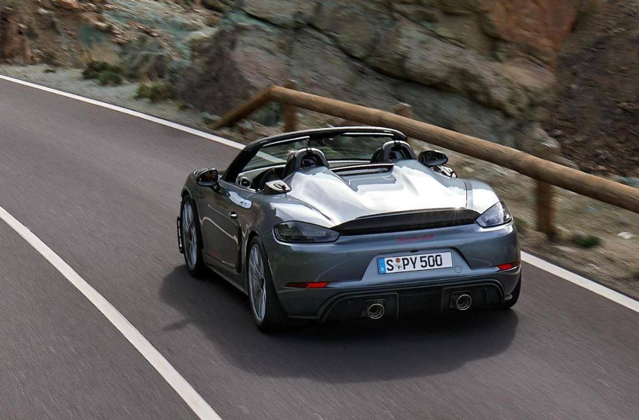 保时捷718 spyder rs,2.0t换4.