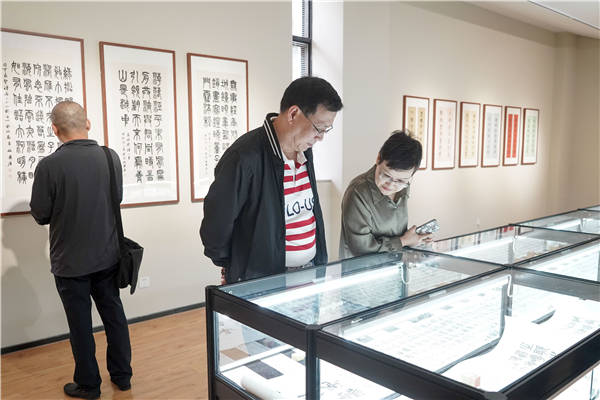 砚北周旋——姚杰书法,篆刻作品展亮相上海陶艺术空间_技法_文艺_展览