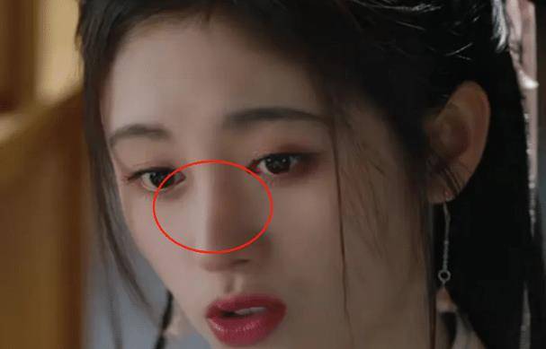 鞠婧祎侧颜照曝光,鼻子透光痕迹好明显,怕是整容留下的后遗症?