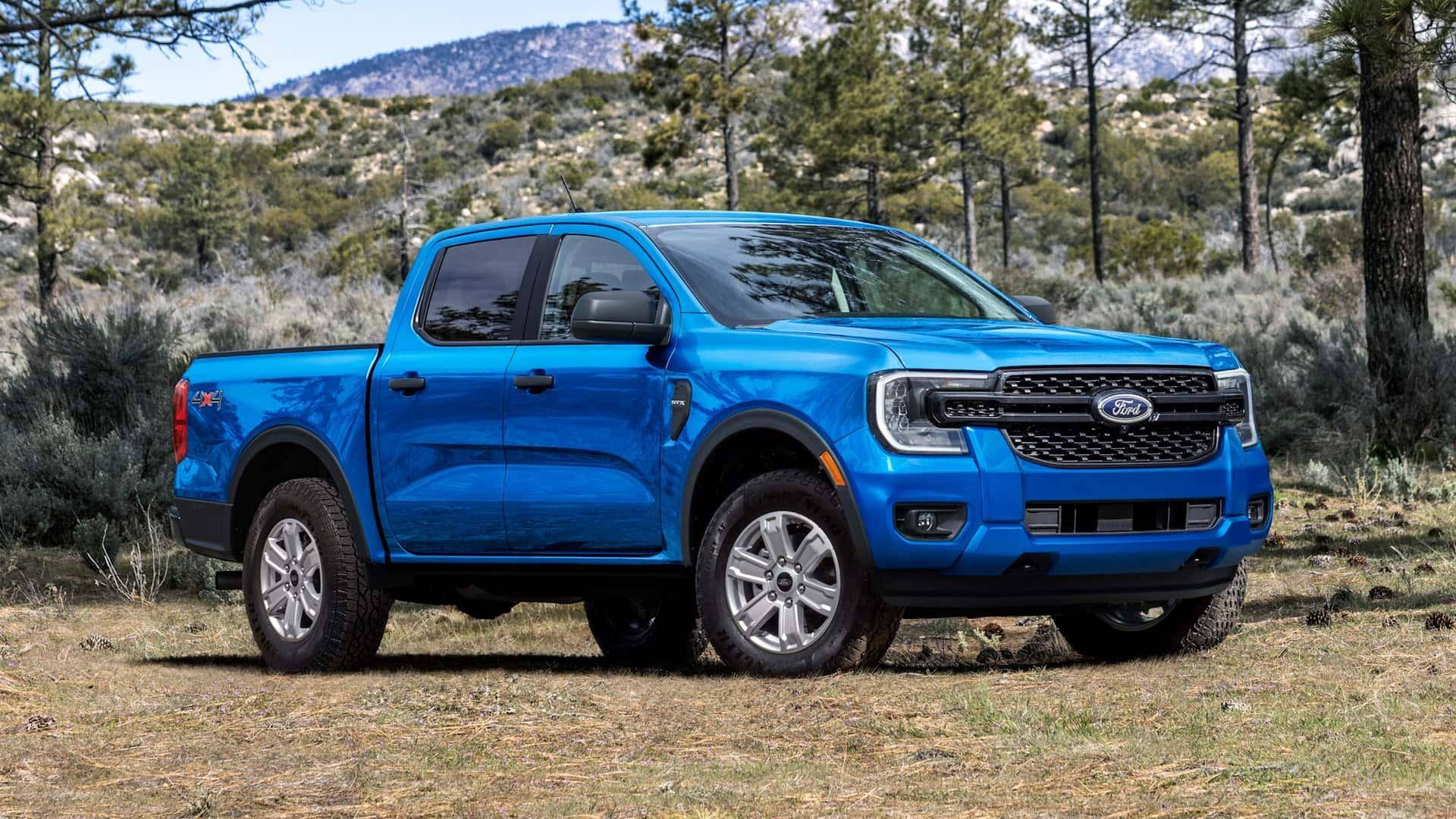 硬派皮卡 2024款美版福特ranger家族官图发布 有望今年内国产_搜狐