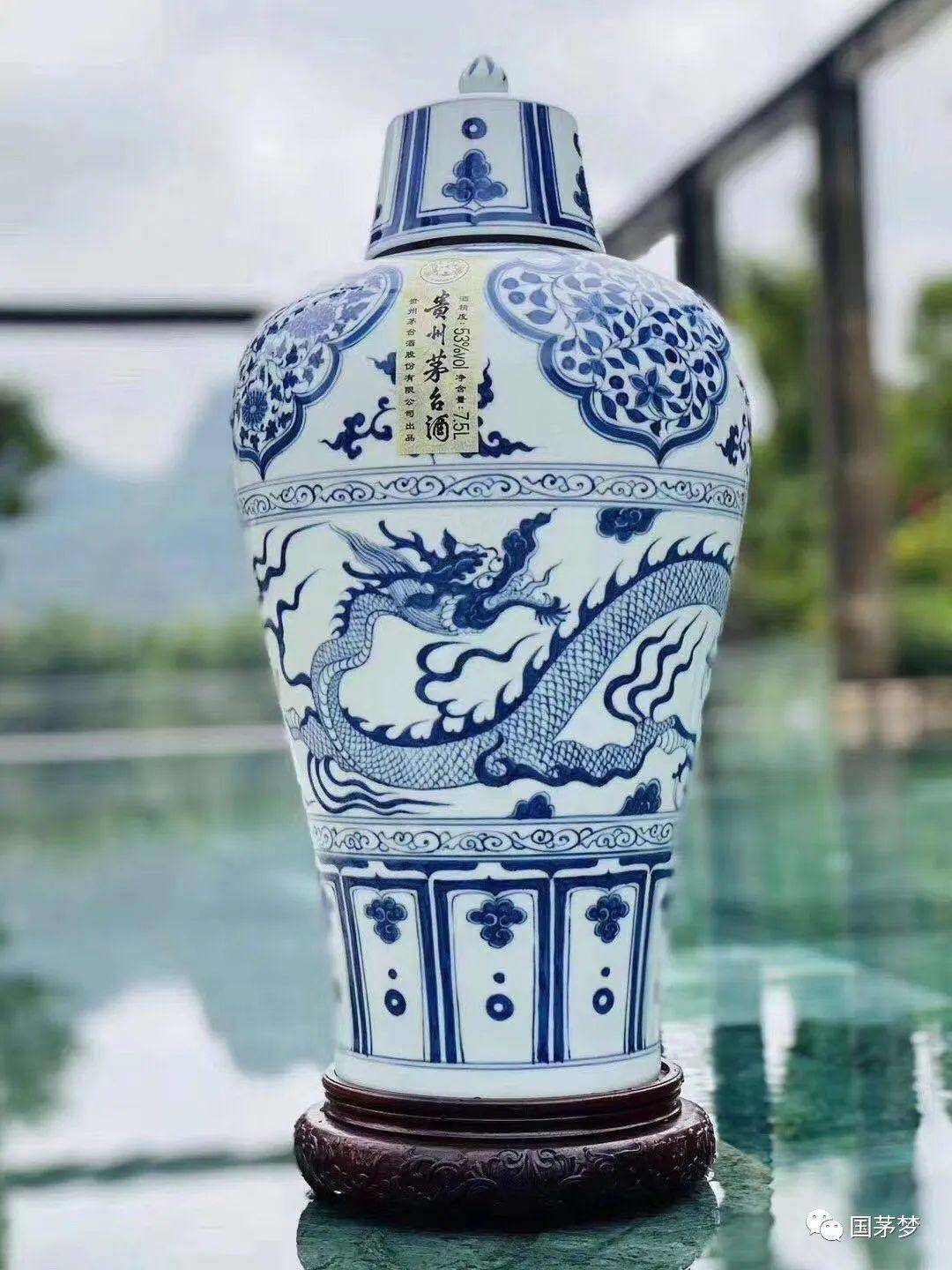 预售价70万的茅台元青花重磅登陆!_产品_元代_设计