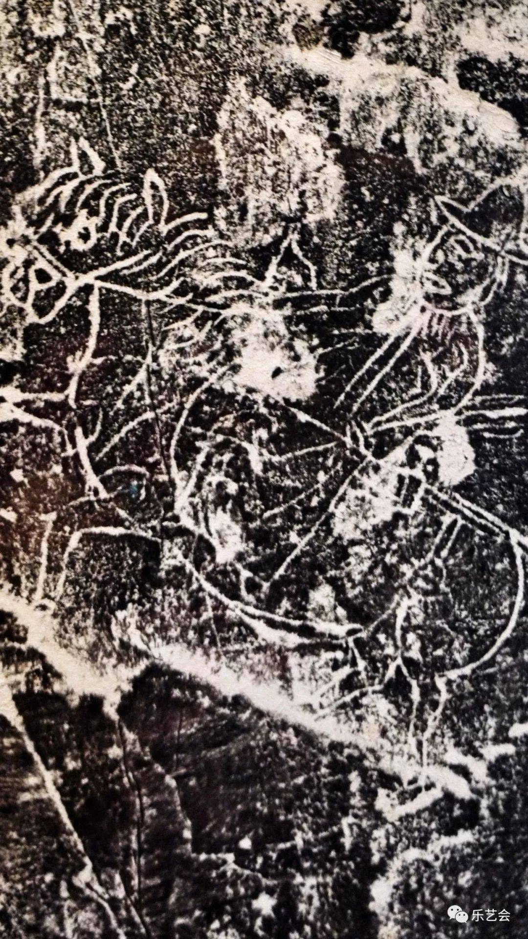 贺兰山岩画拓片专辑系列之五_生活_人面像_畜牧