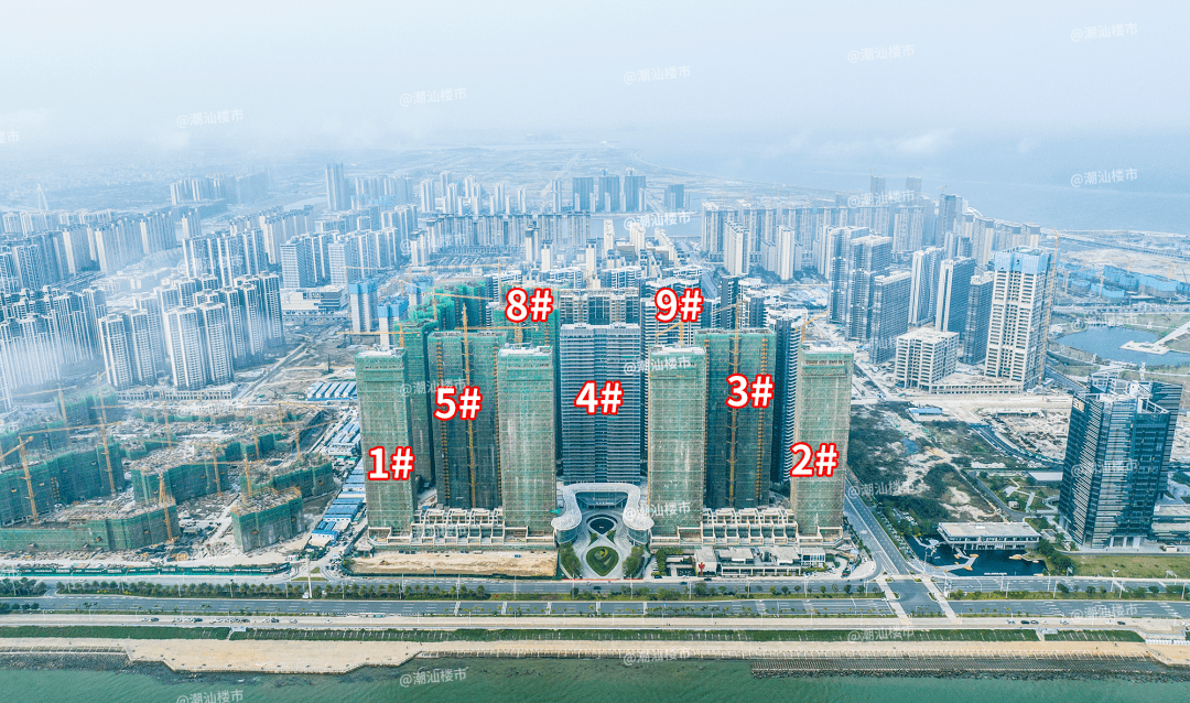 项目实景图,摄于2023.04怡轩海璟天翡,顶复最高备案总价约911万.