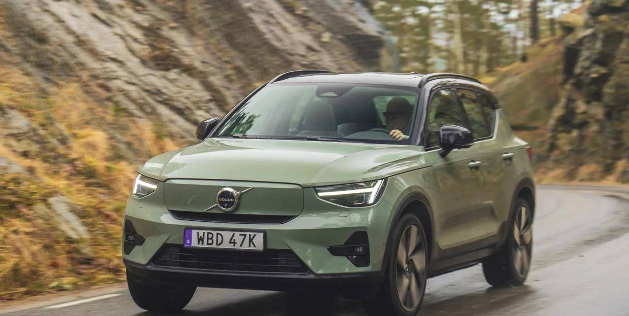 换装后驱布局续航里程提升,新款沃尔沃xc40纯电动版实拍图发布_搜狐