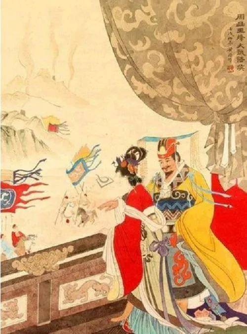 "烽火戏诸侯"女主角竟然是年近五旬的"半老徐娘"_周幽王_神龙_女婴