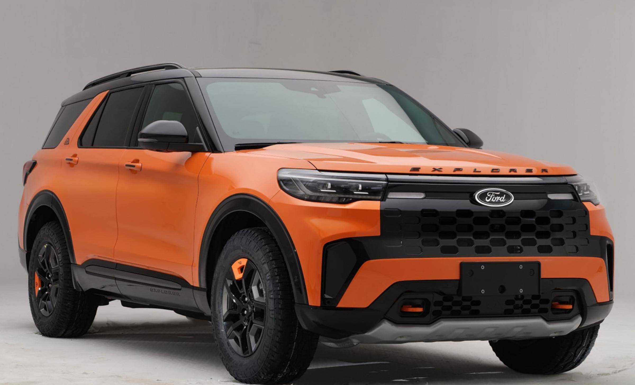 长安福特探险者越野版曝光,外观可真好看!