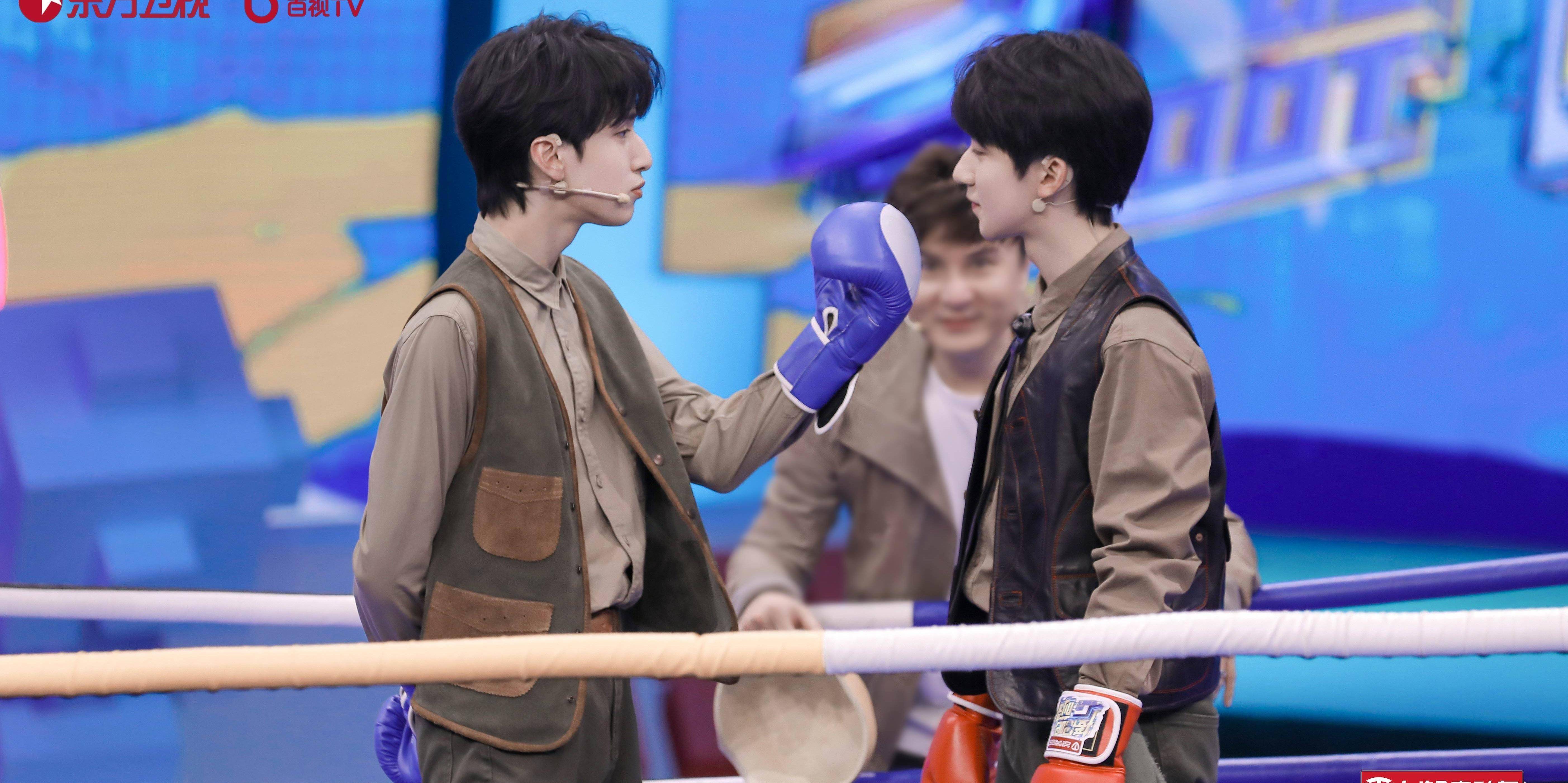 梦幻联动 贾乃亮被贺峻霖点破土味情话秒破功_杨迪_少年团_时代