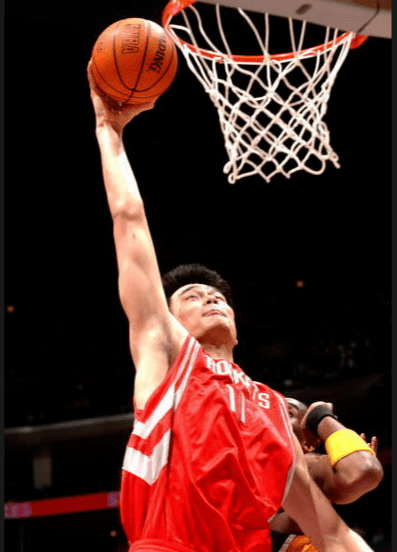 2米26的姚明都不行 历史仅5人做到_身高_博班_扣篮