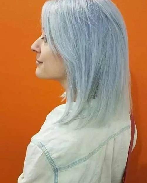 20种惊人的铂金发色供您尝试_头发_漂白剂_颜色