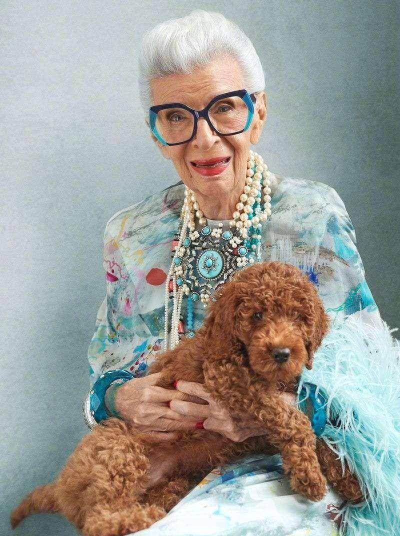 这是我见过最时髦的奶奶:百岁高龄成时尚典范,拒绝极简偏要精彩_iris