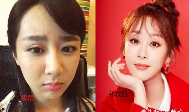 杨紫的脸上去看不到"美",皮肤粗糙,眼眉很浓,但不是天然的,修饰后的
