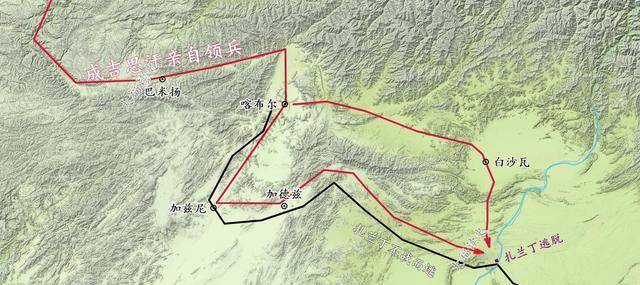 而是遵循成吉思汗的命令继续北上,经高加索山脉,抵达了钦察草原