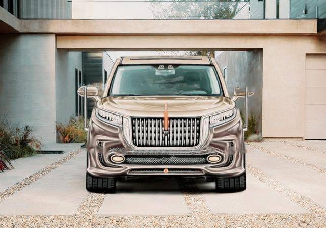 红旗首款mpv实锤,名为"qm9",明年三季度上市,埃尔法的末日来了!