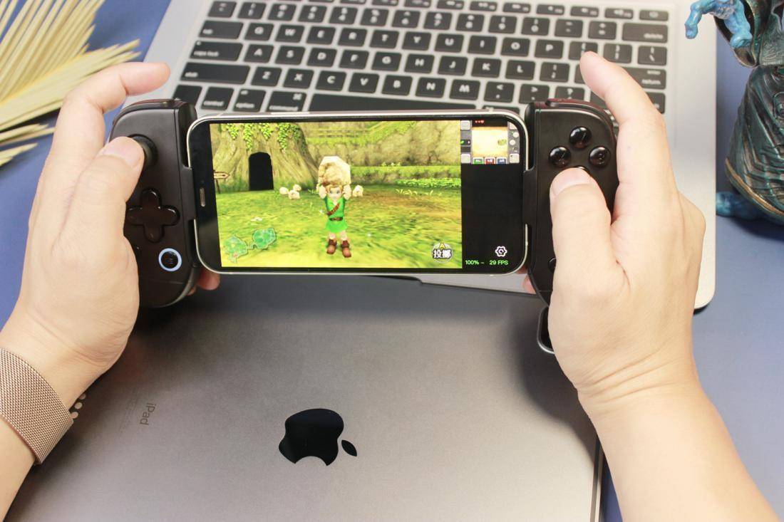 机械按键,手感出色,苹果专用的游戏手柄LEADJOY M1B