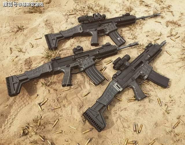 十款特种作战人员常用的短突击步枪_枪托_弹药_弹匣