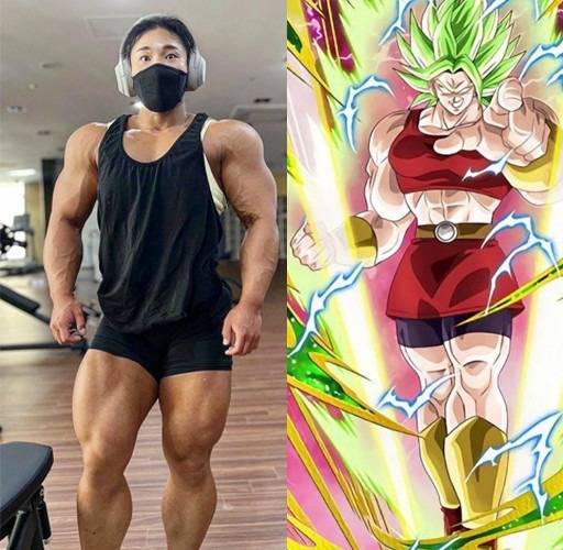"金刚芭比"身材酷似超级赛亚人,力量超强,深蹲160公斤_训练_健身_肌肉