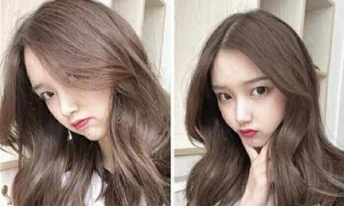 一款很仙的发色,透明感也是蛮强的,灰色和米色结合之后中和头发中的