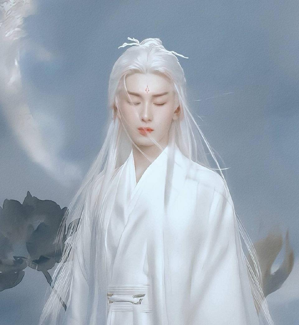 都是白发男神,《山河令》龚俊魅,《琉璃》刘学义傲,他却惹人怜_成毅