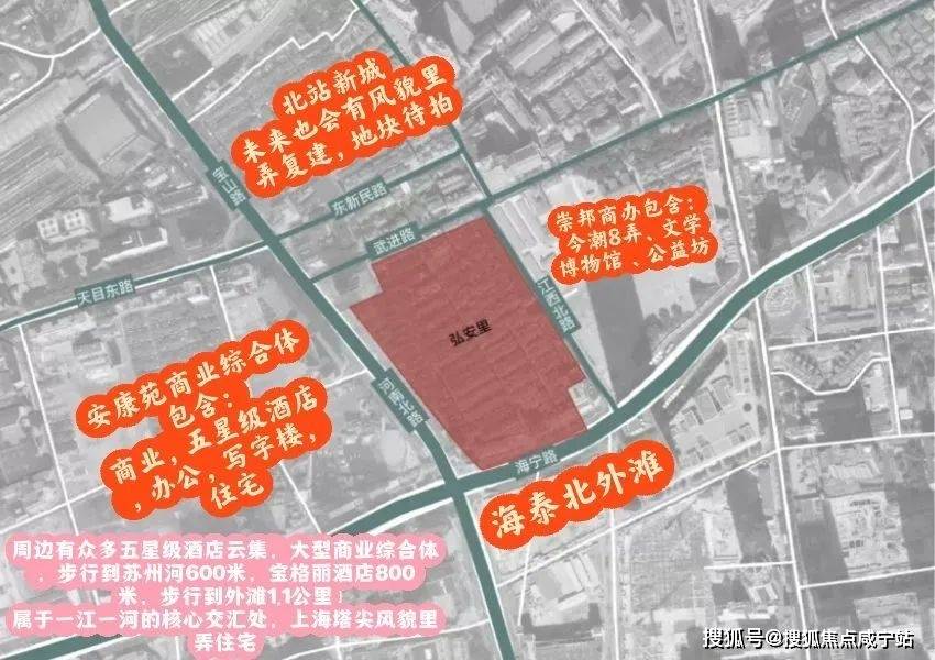 弘安里-虹口北外滩别墅「弘安里」首推建面约260-503㎡里弄风貌别墅.弘安里!_上海_项目_面积