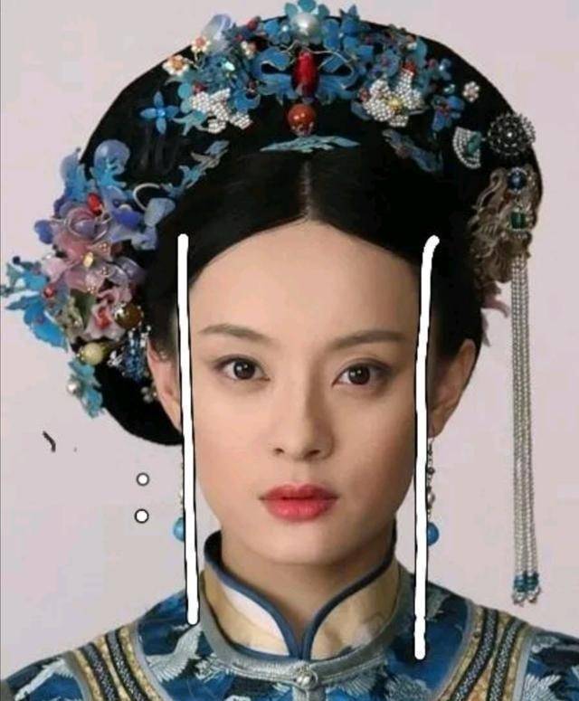 方脸美人霸气正宫范儿!_孙俪_轮廓_下颌