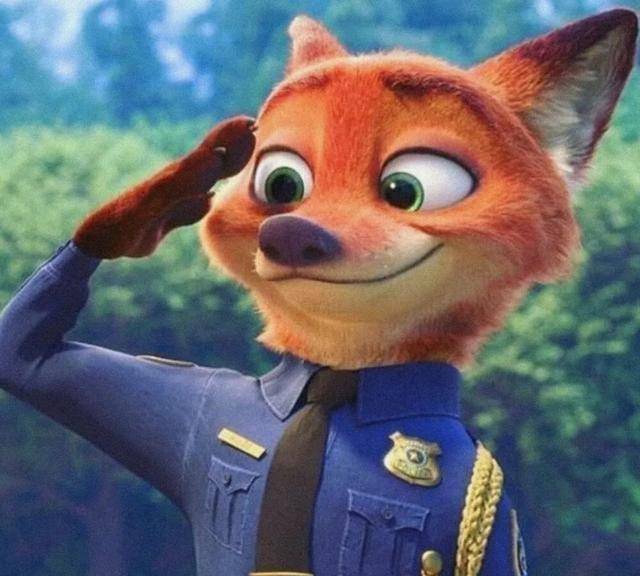 疯狂动物城迪士尼那么多帅气的王子,我却喜欢上了这只痞帅的狐狸_朱迪