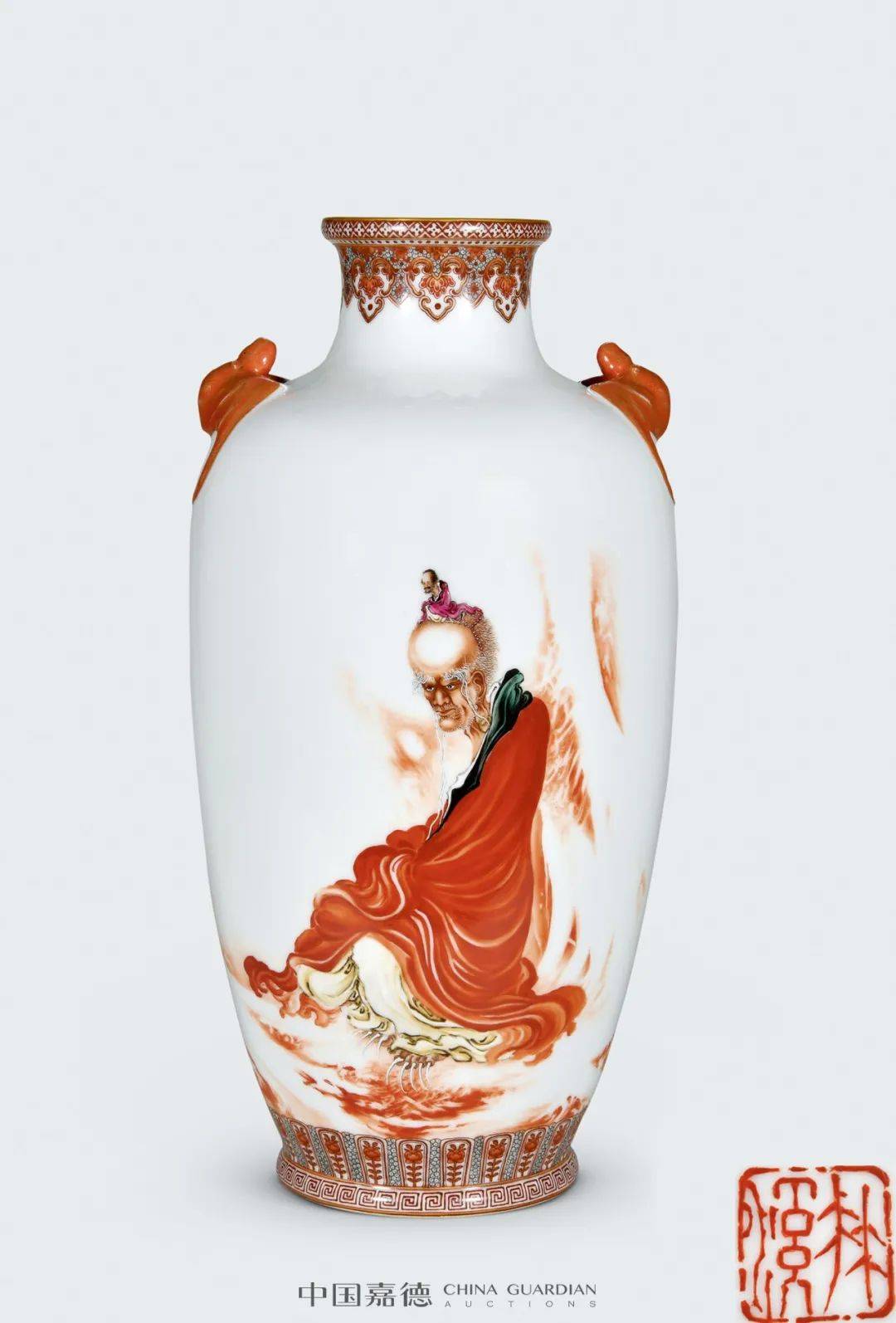 瓷器及古董珍玩集萃丨中国嘉德2023春拍_lot_青花_人物