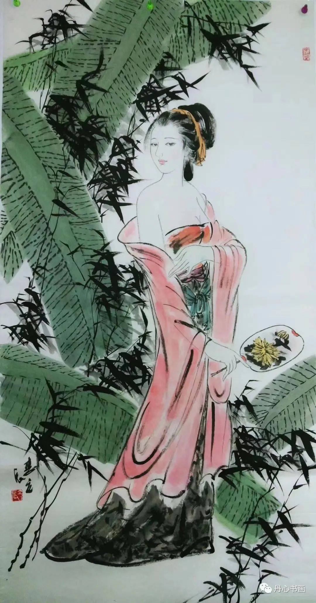 古朴雅致,细腻遒劲|人物画家李立辰_作品_石齐_写意