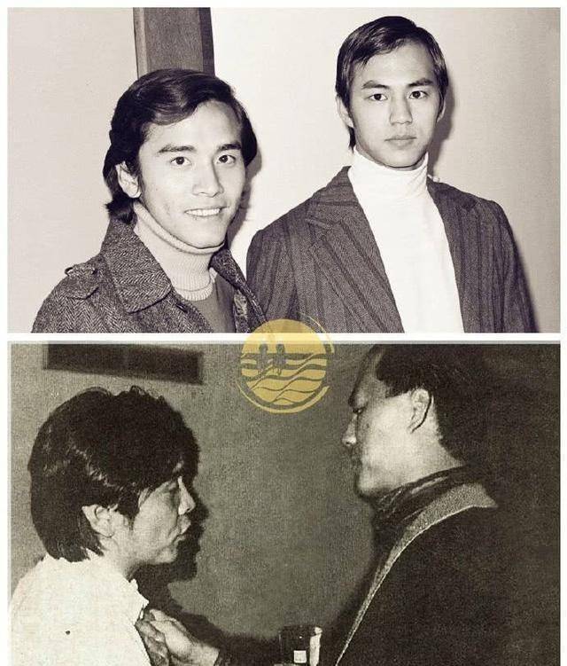 两人育有一名儿子谭俊彦,谭俊彦年轻时也有狄龙几分帅气,但狄龙一直