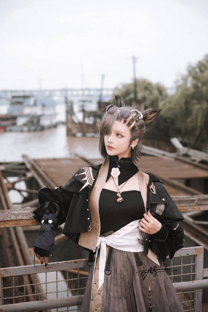 cos:明日方舟斥罪cosplay正片9p-空蝉utsusemi_伊喵_白嫖_部落