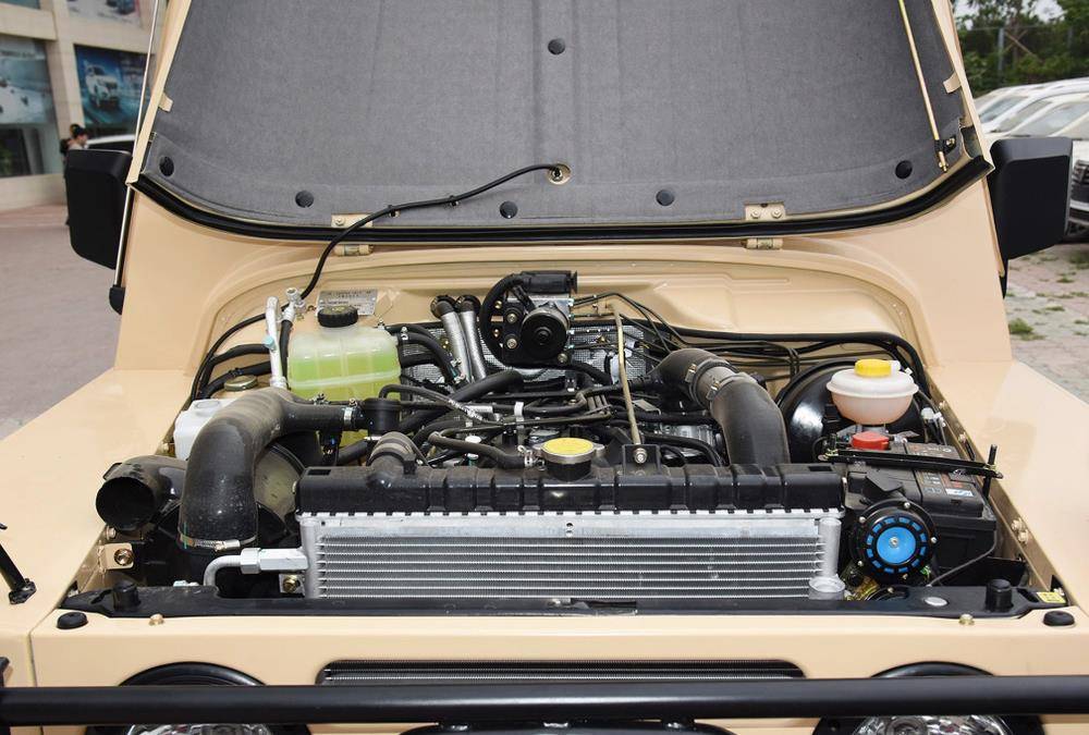 发动机代号4k22d4t,依然来自于北京汽车制造厂的金牌供应商"航天三菱"