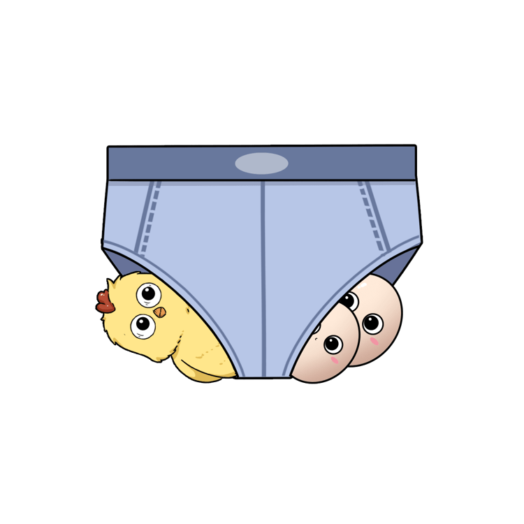 男生的话私处结构是生殖器 睾丸,穿着内裤容易让私处受到束缚,也容易