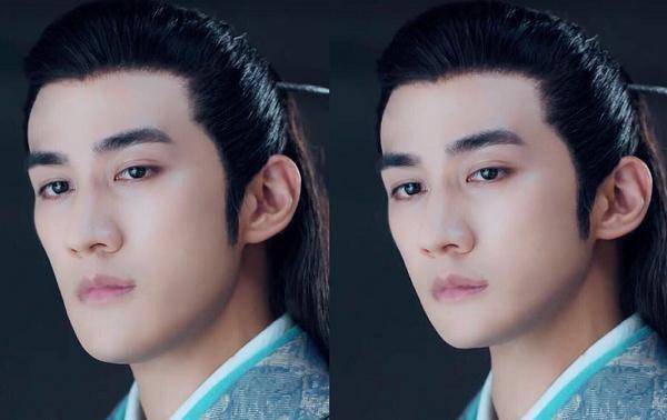 为了证实李治廷的脸没有那么长,近日李治廷特地让工作室的人拿着尺子