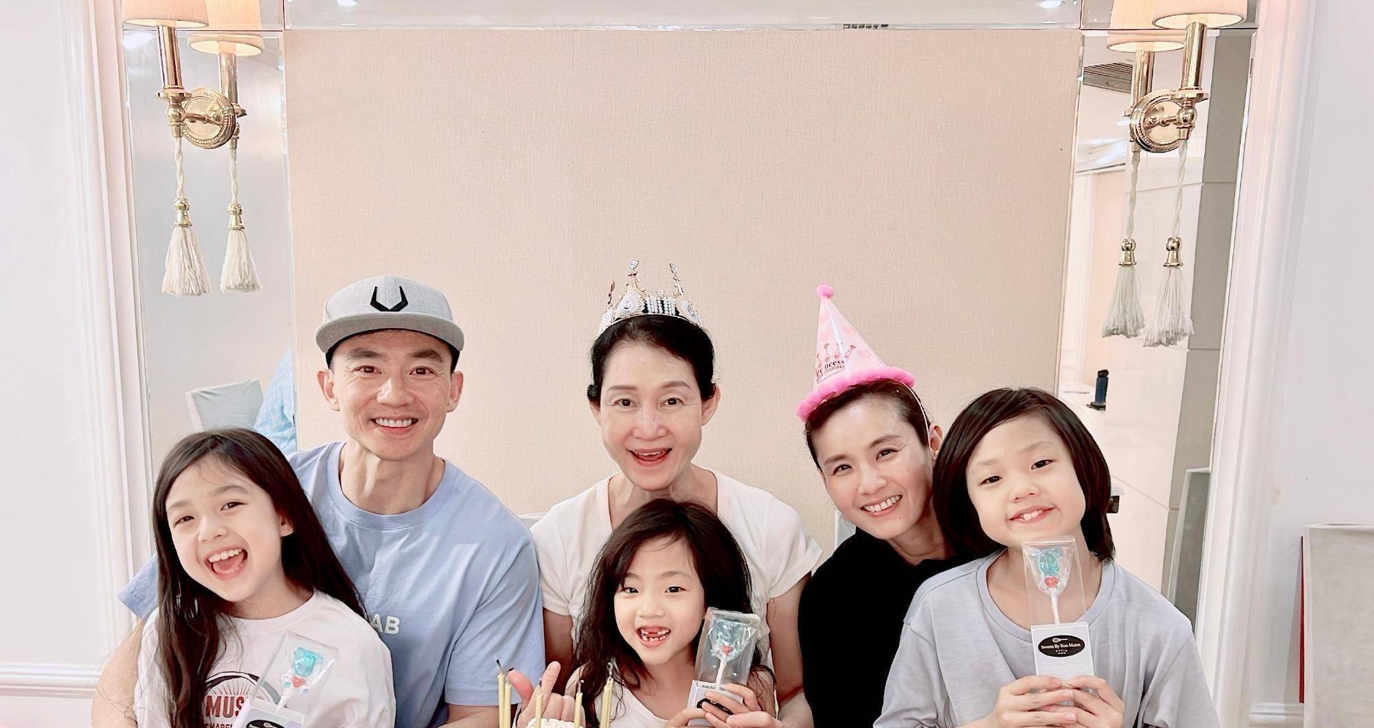 刘畊宏女儿小泡芙开国风趴庆生吴尊太太子女捧场_生日_爸爸_节目