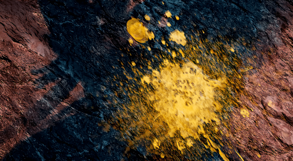 换成金色既符合了神的高贵,又能明目张胆,如果是红色的血液,流下这么