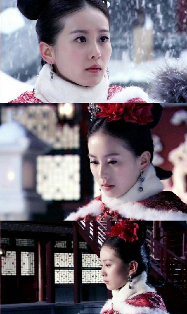 刘诗诗的清宫扮相美得让人惊叹,就算换来王艳也美得毫不逊色_气质