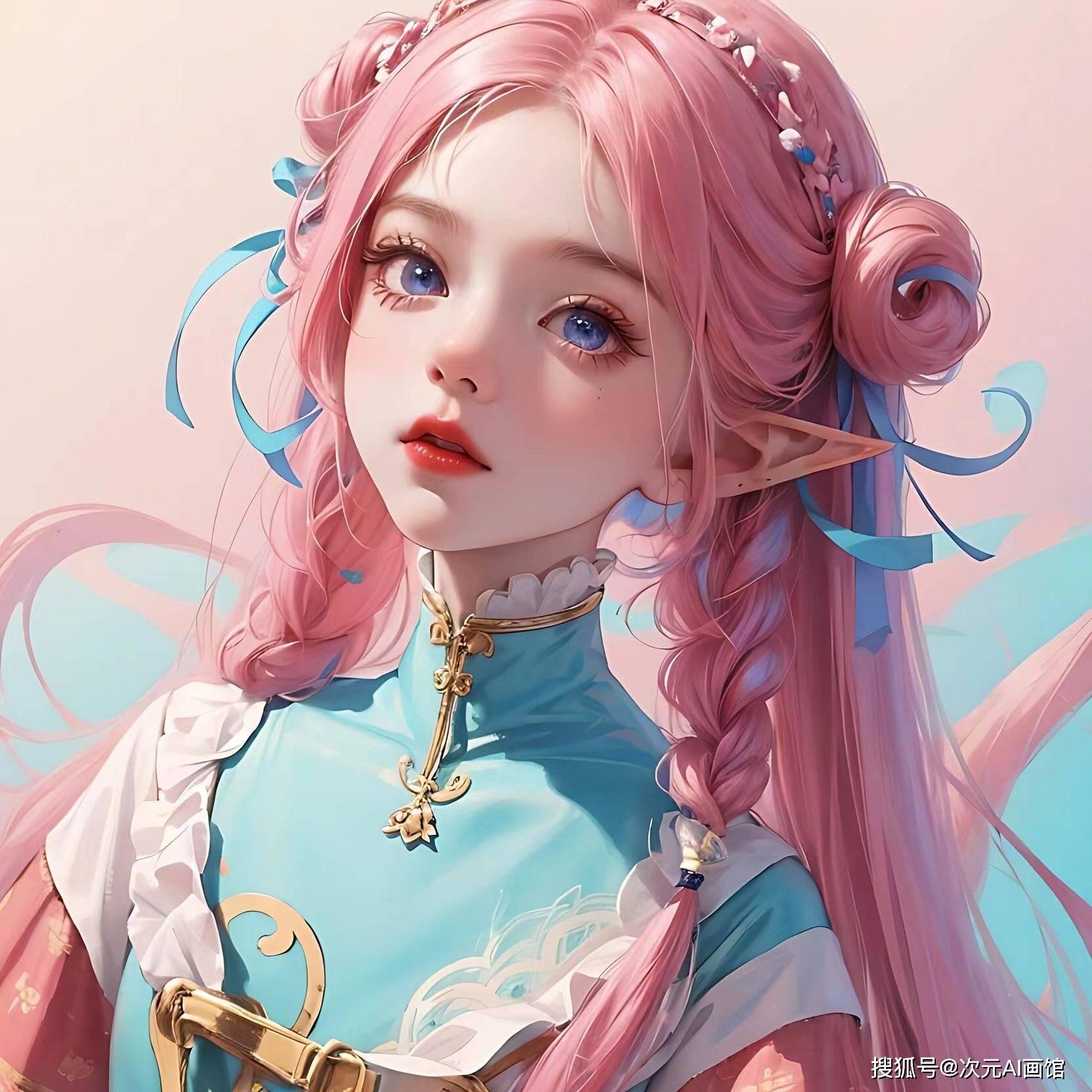 ai绘画丨优质头像,女生头像,高清壁纸丨含(关键词)_--ar_and_girl