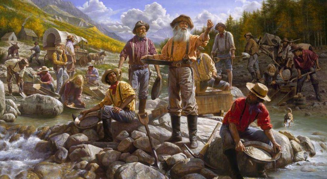 为金而狂:15万人淘金客,为啥鲜有暴富者?_加州_萨特_金子