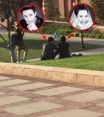 很少在国内露面据悉是在美国游学,后来曝出了戚薇左手骨折受伤,当时李