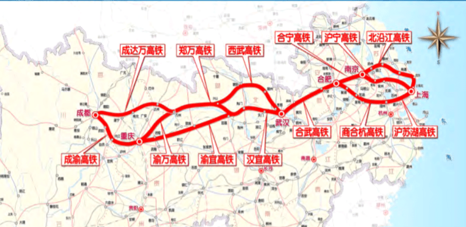 沪渝蓉铁路图片