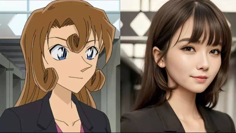 ai技术动漫角色真人化《名侦探柯南》,这次ai犯错了_系列_日本_作品