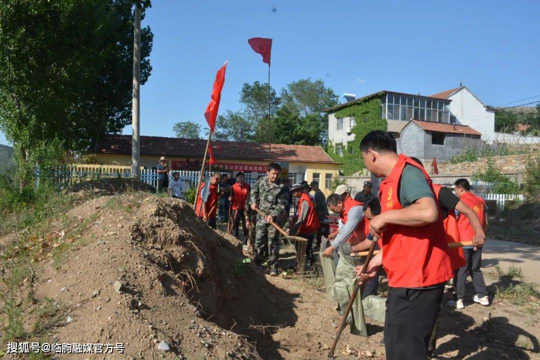 未雨绸缪 积极备战 临朐县寺头镇扎实开展防汛演习_抢险_应急_演练