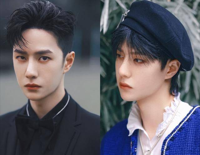 王一博短发西装霸气十足,刻进骨子的礼貌和调皮却很可爱_张艺兴_时候