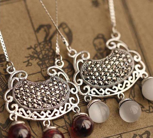 十二星座专属古风项链,巨蟹座的长命百岁,天秤座的国色天香!