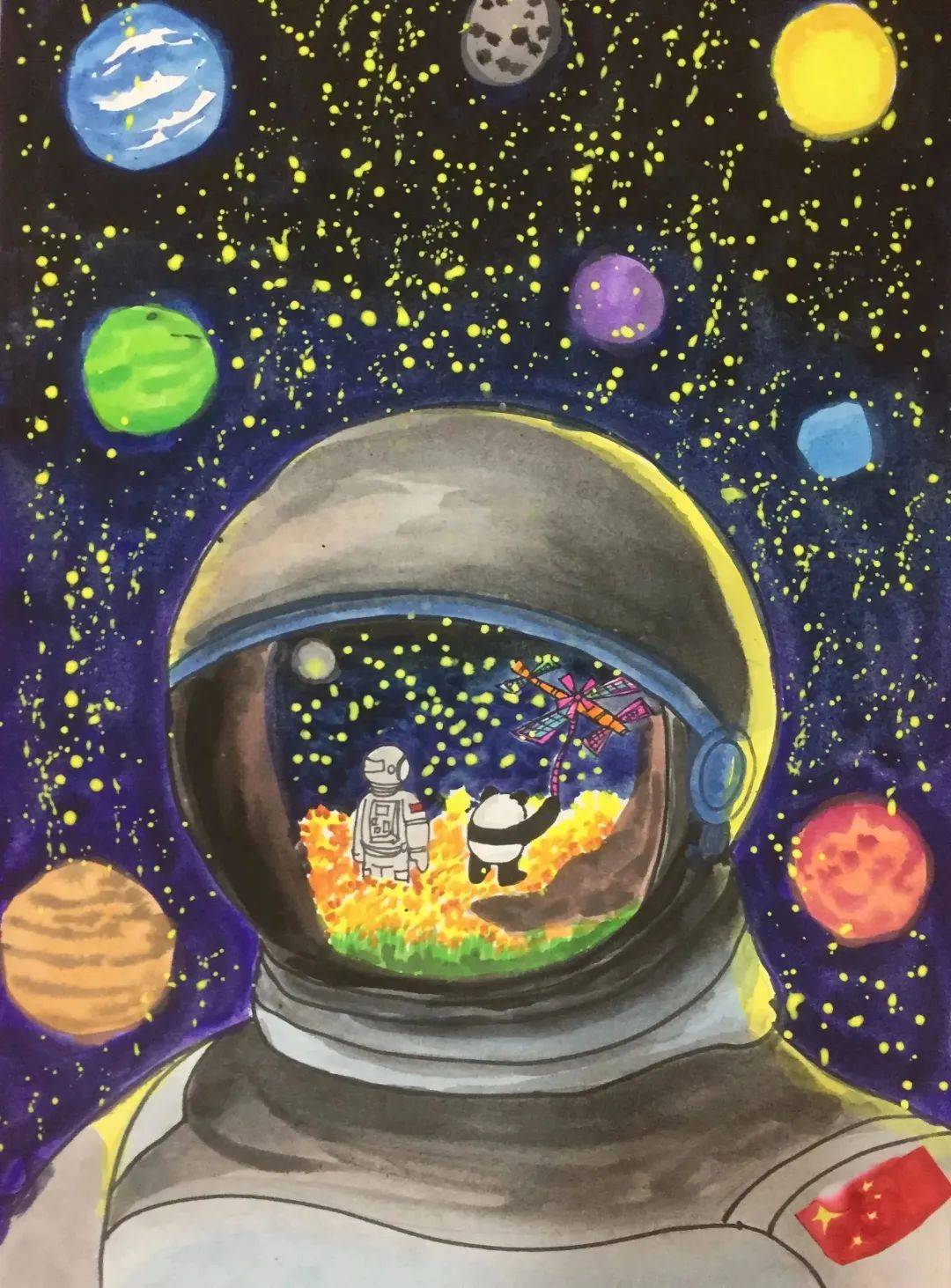 2023年全国青少年航天飞行器设计绘画大赛作品赏析,征集火热进行中!